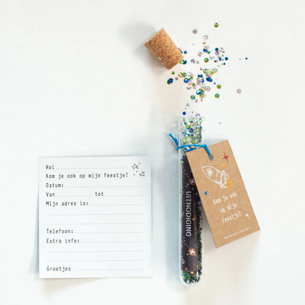 Ruimte uitnodigingen 4st.