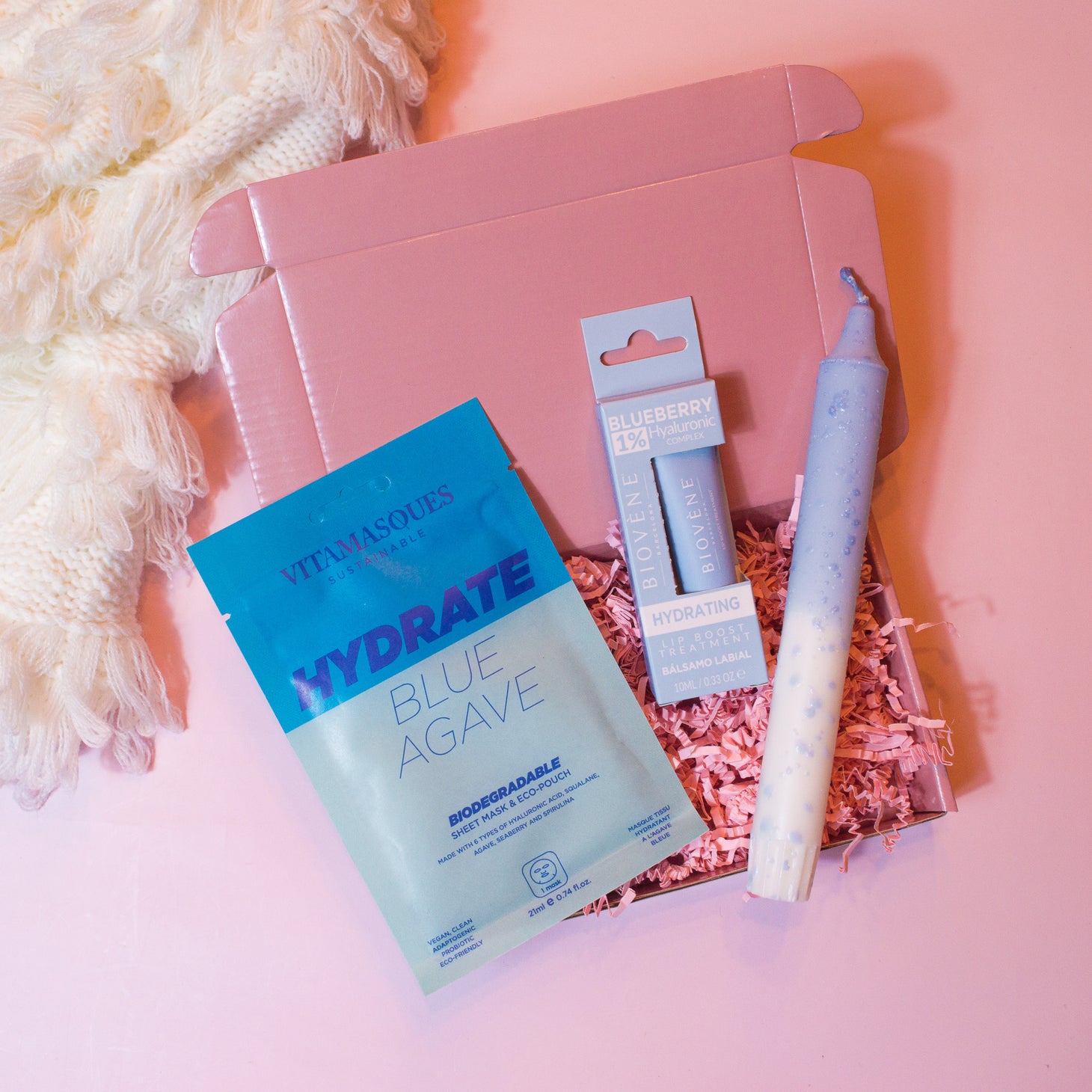 Mini blue box